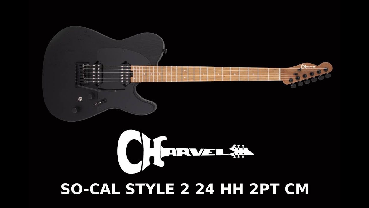 Charvel Pro-Mod So-Cal Style 2 24 HH 2PT M - Demo - YouTube