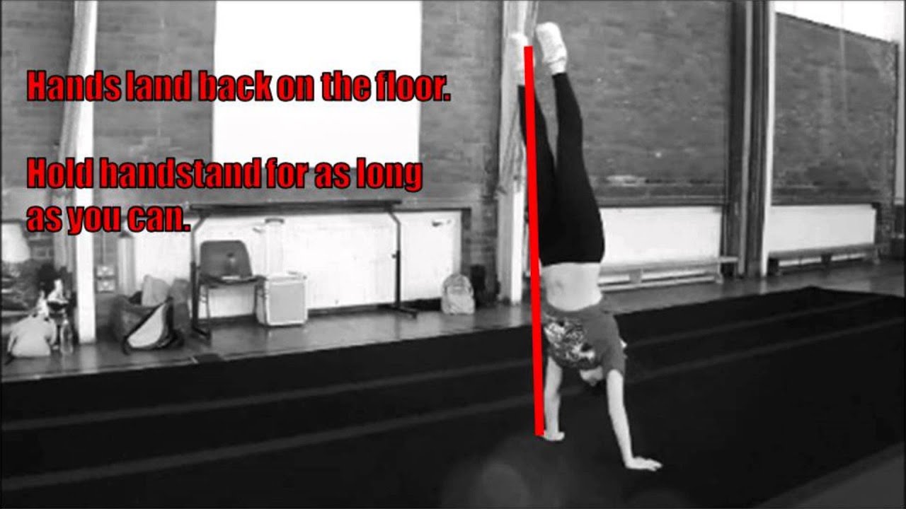 Cheerleading Conditioning Drills for a better Roundoff or Handspring