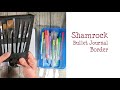 Shamrock Bullet Journal Page Border