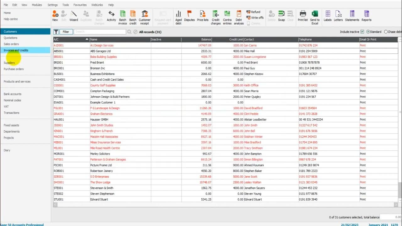 Using Disputes on Sage 50 Customer & Supplier Disputes sage 