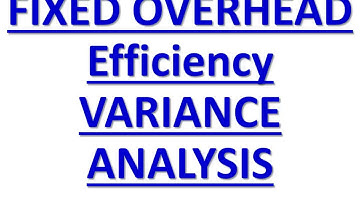 CMA P11137 YT MCQ  C1113 Fixed Overhead  Efficiency  Variances C 1  Cost and variance measures  Mult