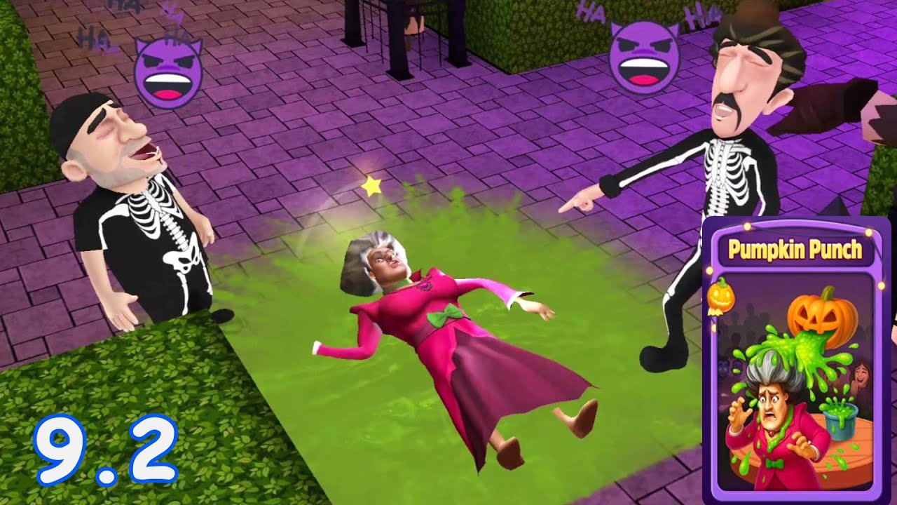 Scary Teacher 3D - New Update Pumpkin Punch 🎃