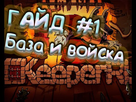 Гайд Keeper rl  часть #1- строим город и первые войска.
