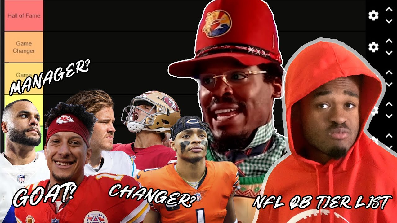 Game Manager or Changer??? RANKING ALL 66 NFL QBs From The 2023 NFL ...