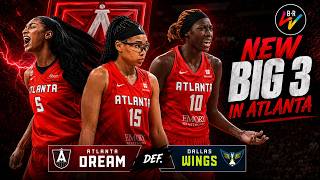 ATLANTA’S NEW BIG 3 IS SCARY 😳🔥 77-72 Dream WIN