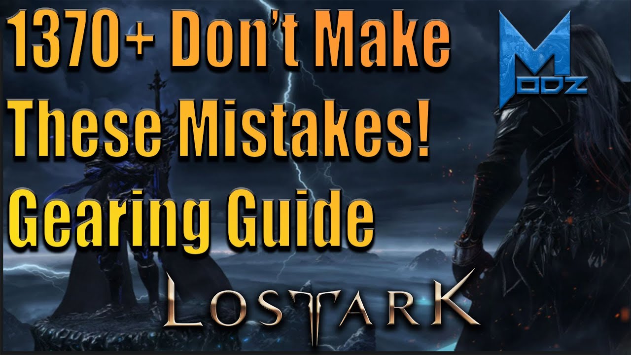 Lost Ark - 1370+ Item Level Gearing Guide!
