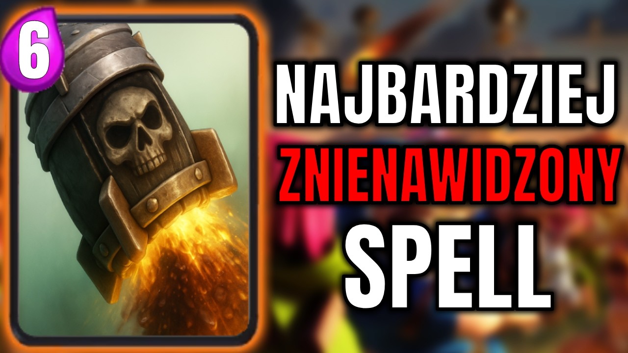 Najbardziej UPIERDLIWY Spell w CLASH ROYALE