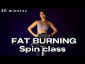 30 minute fat burning circuits spin class  indoor cycling