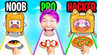 Can We Beat This I WANT PIZZA APP!? (WE UNLOCK THE MAX LEVEL!)