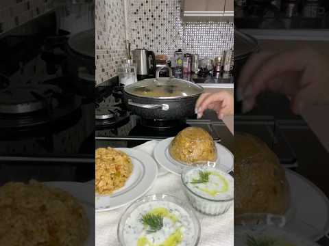 Cacık ve Tavuklu Bulgur – Джаджик и булгур с курицей – проще простого и вкусно! 🍗🥗 #food #shorts