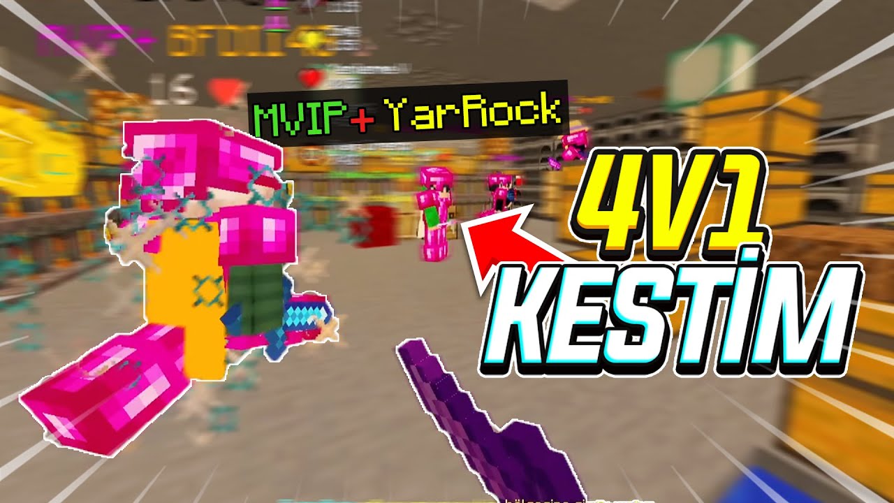 BİTEN CLAİM İÇİN SAVAŞTIM! 4V1 KESTİM! Survival Ametist -minecraft craftrise