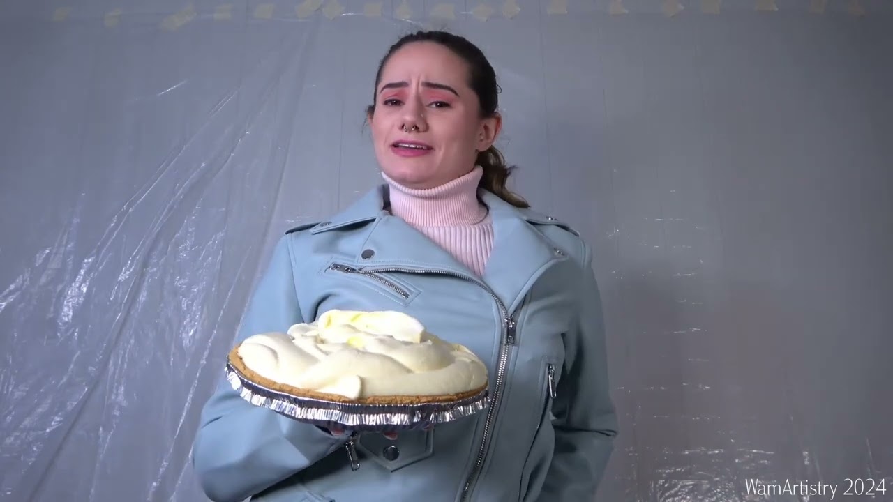 What being pied in the face by a girl feels like asmr