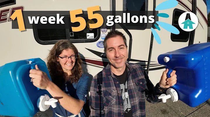 ONE WEEK, 55 GALLONS of Water. How We Conserve Water When Boondocking.
