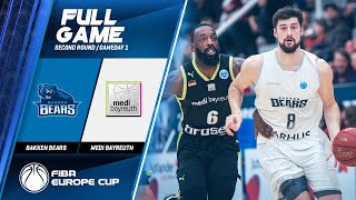 Bakken Bears v medi Bayreuth - Full Game - FIBA Europe Cup 2019