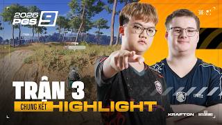 🏆[Highlight PGS 9] CK Trận 3: Clories sắm dã thú - TanVuu xử lý thế giới đưa GTE lên đỉnh