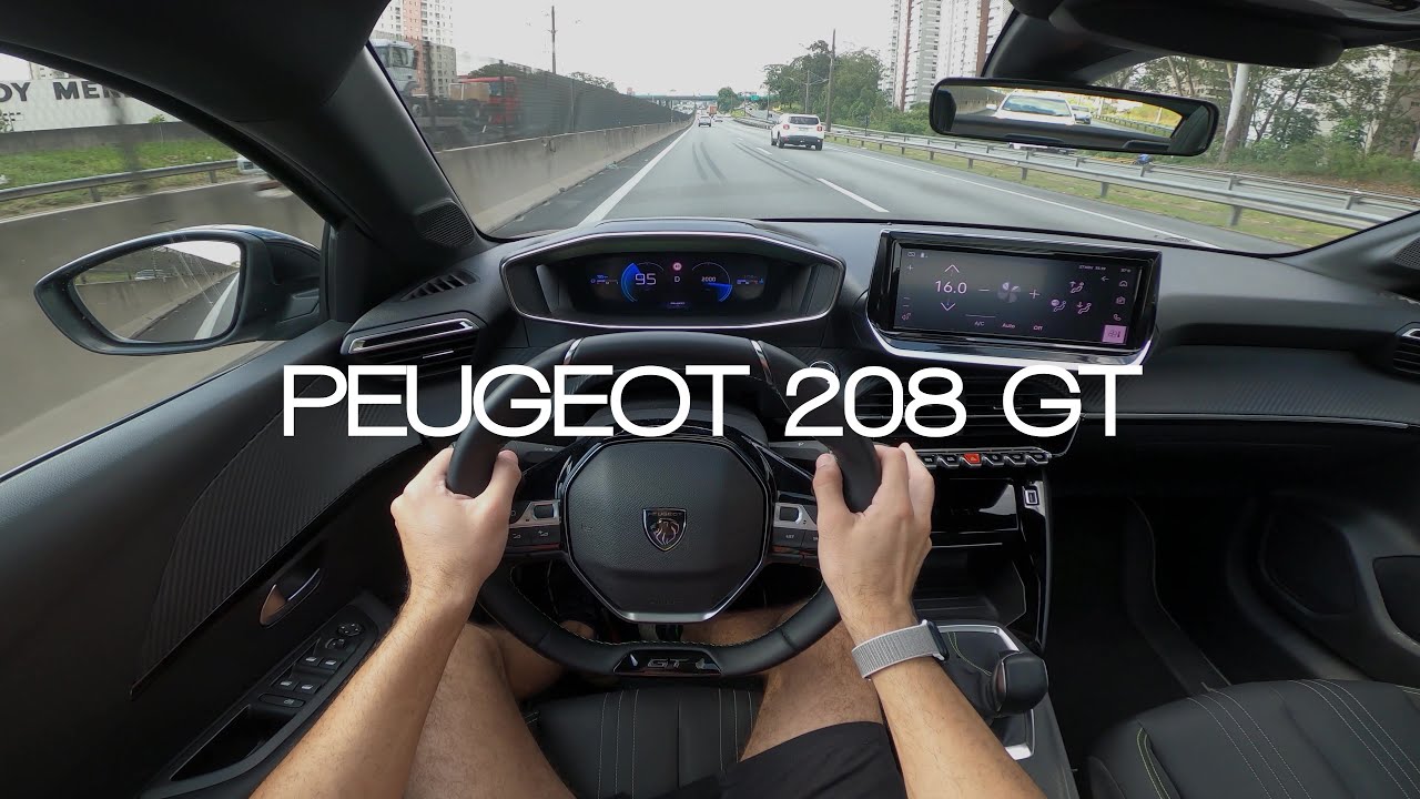 POV Drive | Peugeot 208 GT 1.0 Turbo 2025