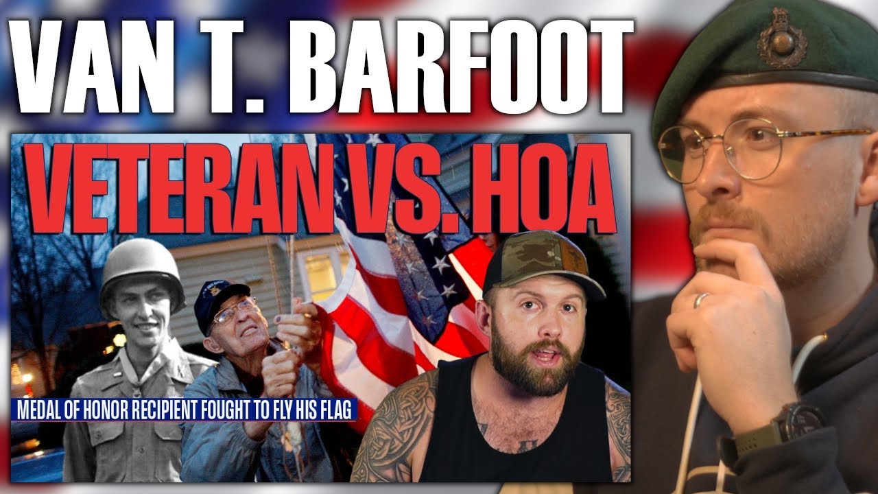 Royal Marine Reacts To WW2 Veteran vs. HOA - Van T. Barfoot