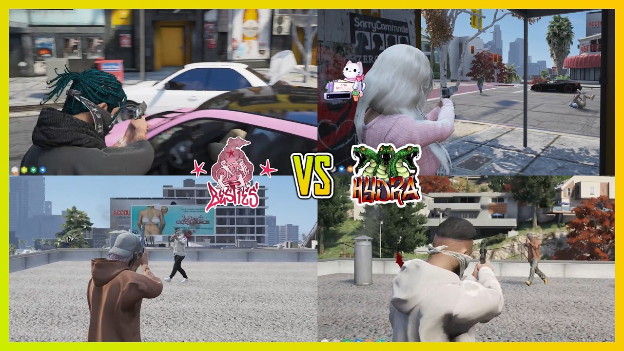 Besties Rob Hydra Money Run (Multi POVs) | NoPixel 4.0 GTA RP