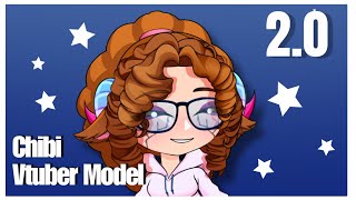 2.0 Chibi Vtuber Model Cilaires Live2d Showcase
