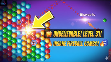 Bubble Shooter Level 329 | Tricky Shots, Color Combos & Near Miss Win! Trending Gameplay 2025