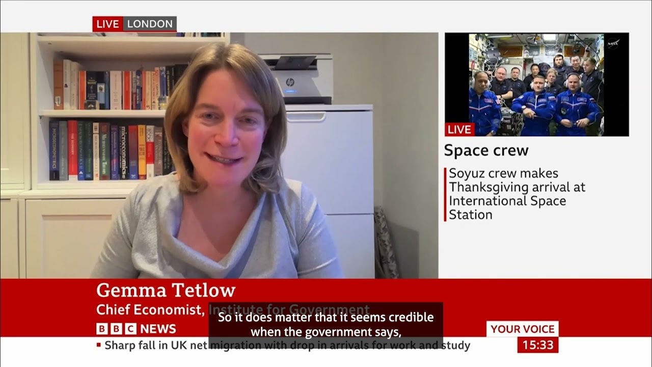 Бюджет 2025 года — д-р Джемма Тетлоу, BBC News