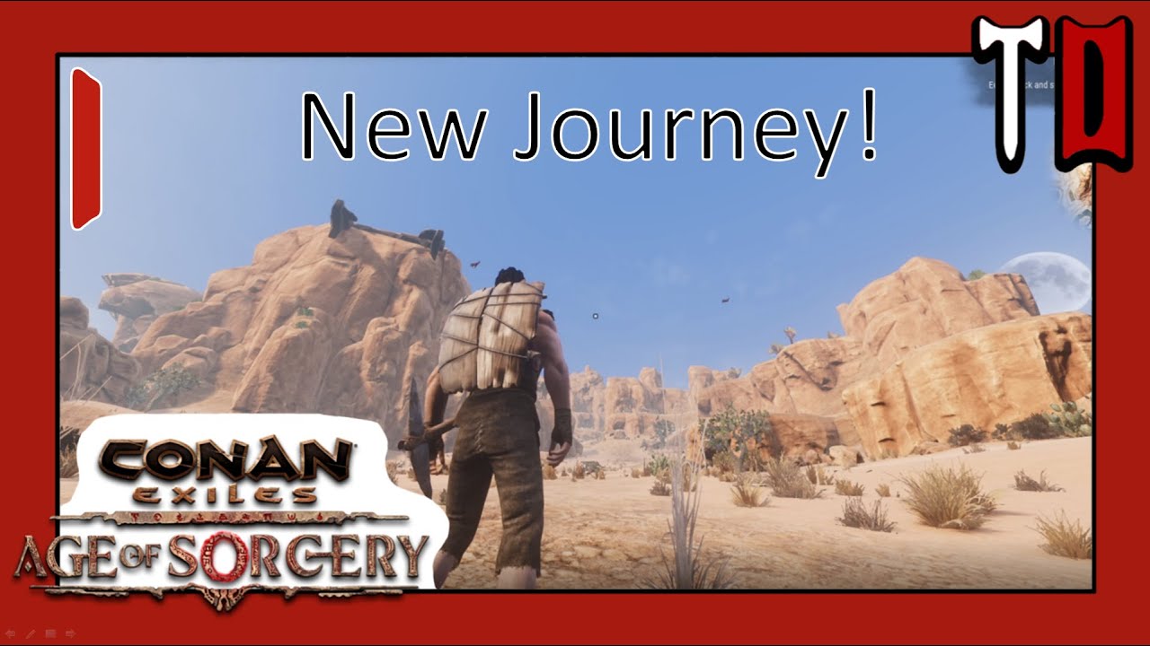 Conan Exiles - Lets Build - S2 EP01 - NEW JOURNEY - YouTube