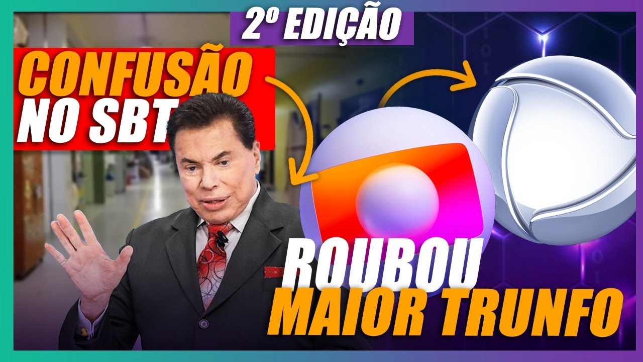 Reviravolta! Globo rouba maior trunfo da Record + Silvio Santos causa correria nos bastidores do SBT