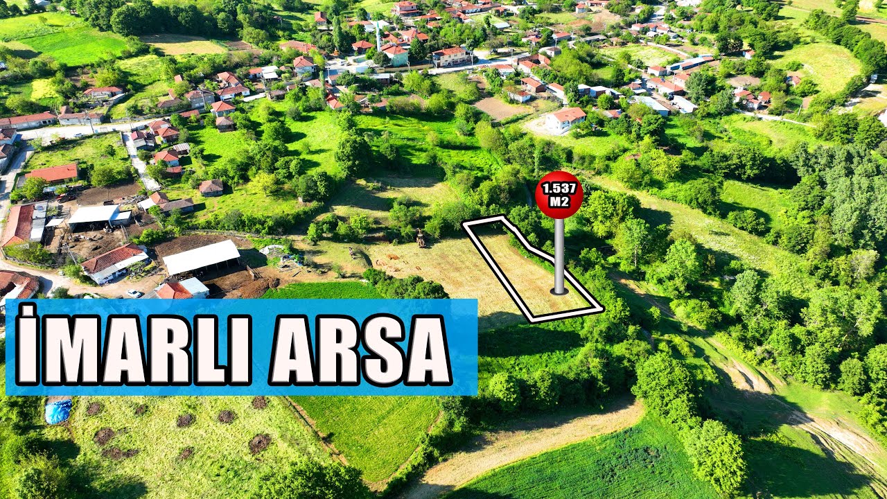 1934- Gönen Şaroluk'ta %40 2 Kat İmarlı 1.537 m2 Arsa