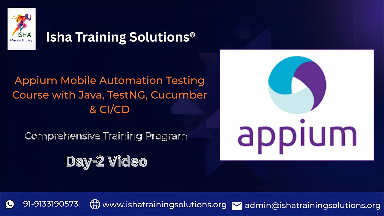 Appium Mobile Automation Testing Day -2 Feb 6th 2026 - YouTube