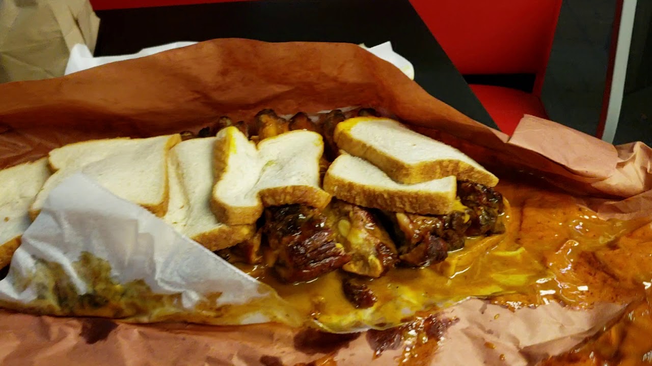 A slab of ribs, Jenkins BBQ, Jacksonville, FL YouTube