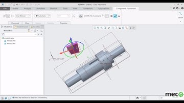 🛠How to make Cotter Joint Assembly in Creao Parametric 5.0🛠