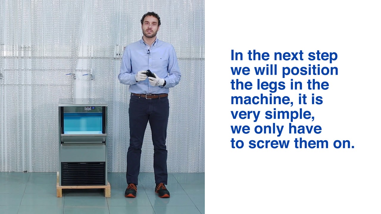 Ice Queen ice machine intallation ITV Ice Makers YouTube