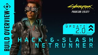 Cyberpunk 2077 — Update 2.0 Build: Hack-&-Slash Netrunner