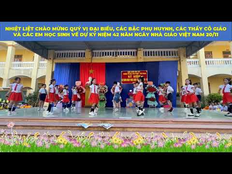 Nhảy Em yêu trường em Biểu diễn: Đội văn nghệ lớp 5A - Trường Tiểu học Vĩnh Phong - Tiền Phong