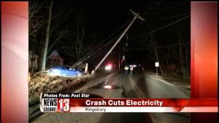 Accident Knocks Out Power In Kingsbury