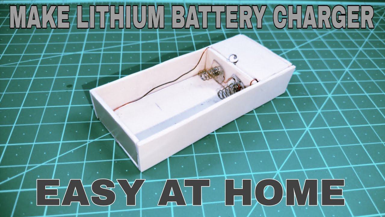 How to make lithium battery charger at home easy to make # ...