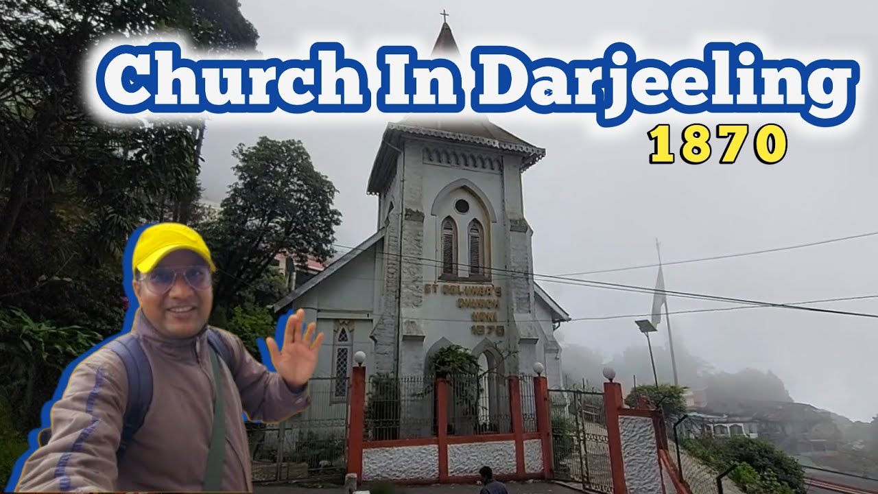 दार्जिलिंग का चर्च ✝️ | St Columbu's Church Darjeeling | Famous Church In India