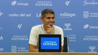 MÁLAGA CF vs RC DEPORTIVO | Spaudos konferencija