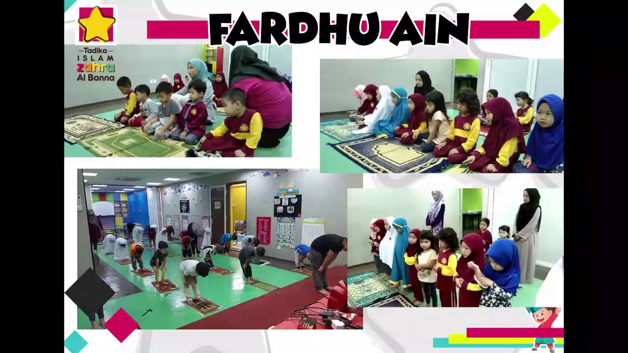 Aktiviti Solat Fardhu Ain Tadika Islam Zahra Al Banna Youtube