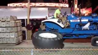 Spencer Fair Tractor Pull Ford 8000 - Oh Snap!