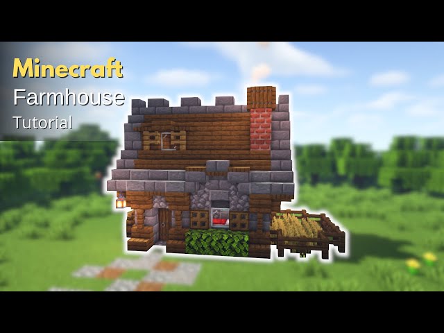 Minecraft  How to Build a Medieval Country House 