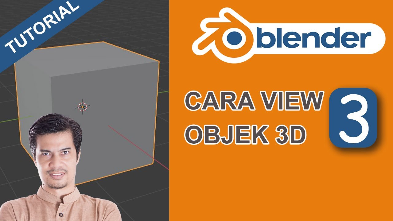 🔴 Tutorial Blender 3 : Cara View Objek 3D di Blender | Blenderism - YouTube