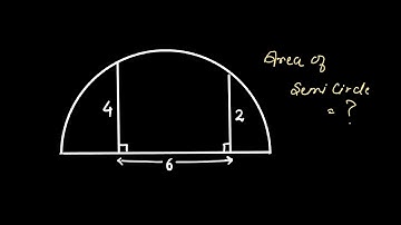 Area of semi circle I France l math Olympiad