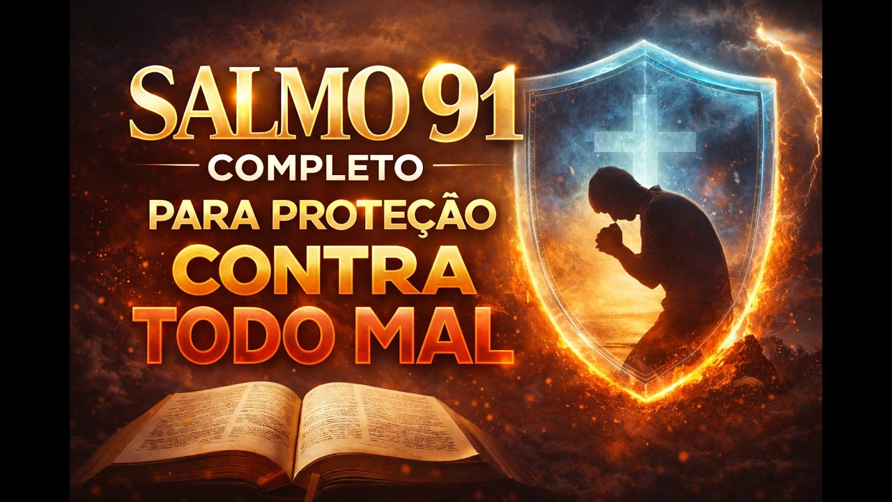SALMO 91 COMPLETO PARA PROTEÇÃO CONTRA TODO MAL