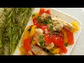 Сочная курица тушеная в болгарском перце