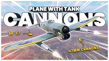 They Strapped TANK CANNONS to This Plane (War Thunder Tempest Vickers P)