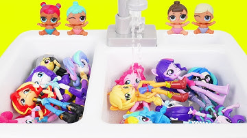 My Pony Rarity Twilight Bath