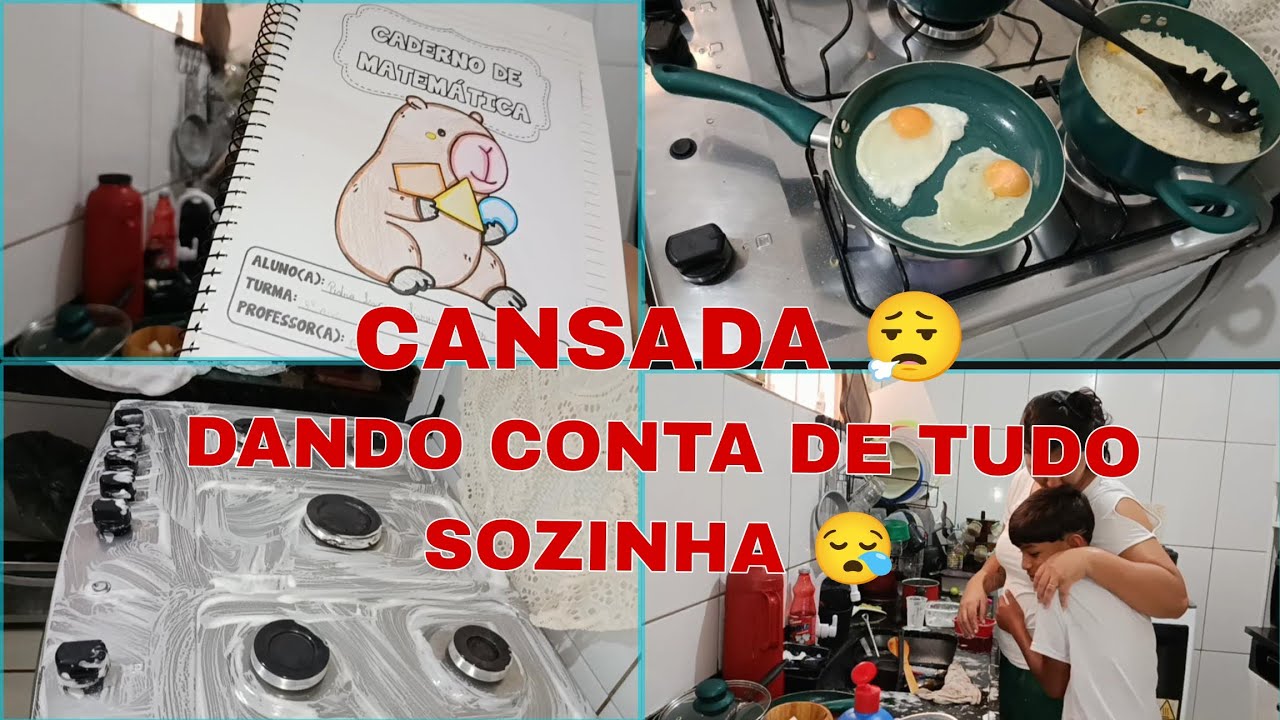 TENTANDO DAR CONTA DE TUDO SOZINHA 😮‍💨😪