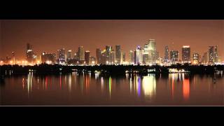 Moonset over Miami