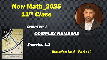 Exercise 1.1 | Question 6 Part (i) | New Math 11th Class | Free Notes | AMG Academy | Amir Amin
